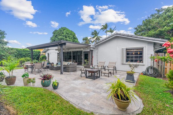 One of the largest rentals in the neighborhood, this home features a secluded backyard perfect for relaxation, a spacious 2-car garage, and included landscaping for effortless living.